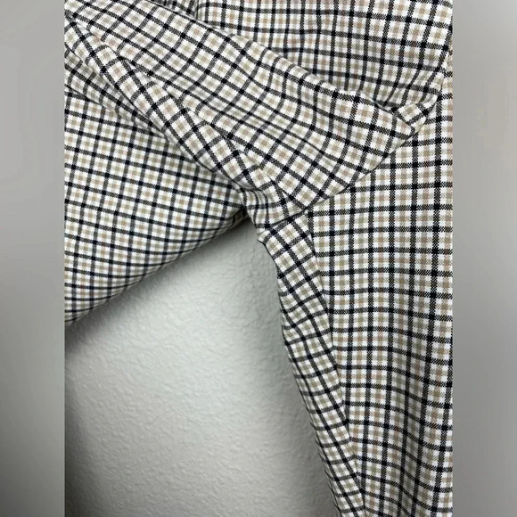 Banana Republic Women’s 6 PETITE Highrise Tapered Pleat Front Crop Ankle Pants P - Picture 6 of 15